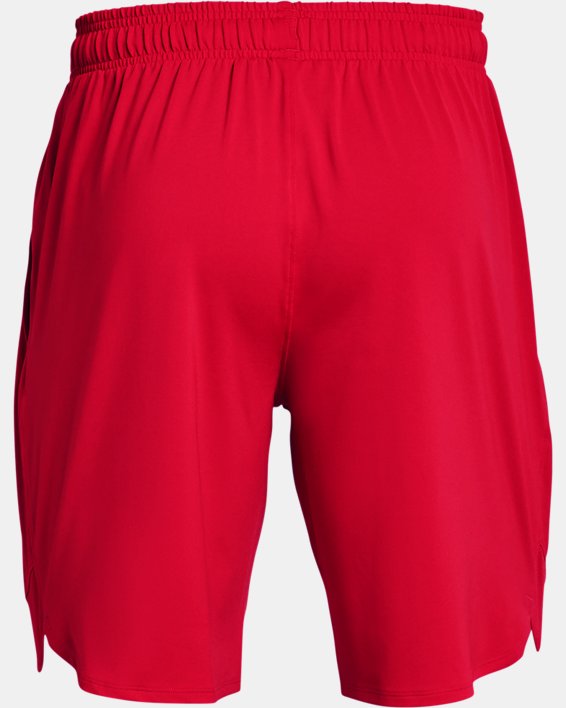 Men's UA Training Stretch Shorts in Red image number 5